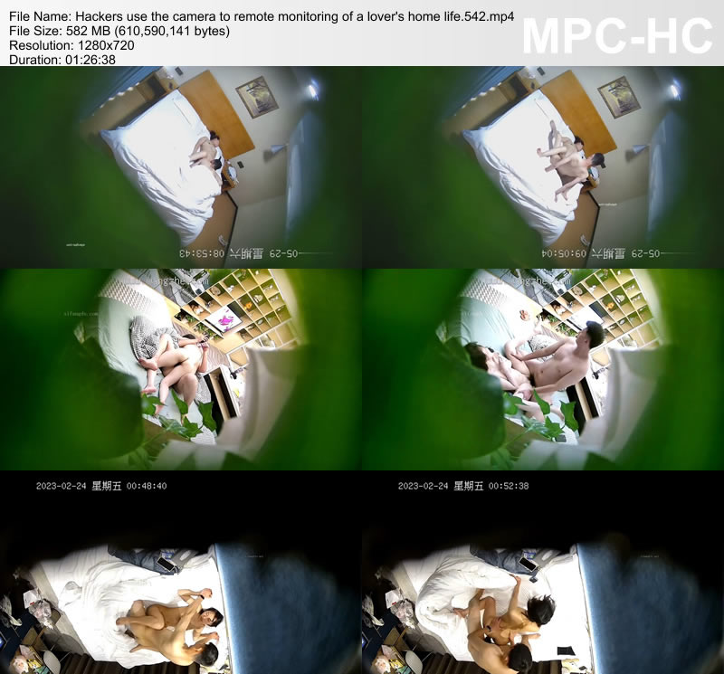 Hackers use the camera to remote monitoring of a lover's home life.542